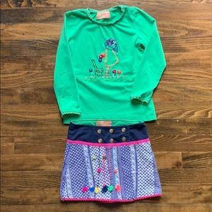 🌺🌸🌼 MIM-PI Girls’s Outfit Size 6/7 🌼🌸🌺